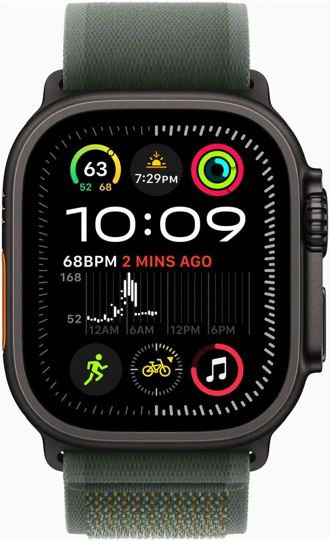 Смарт-часы Apple Watch Ultra 2 GPS + Cellular 49mm Alpine Loop M (Dark Green)