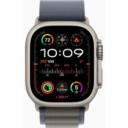 Ceas inteligent Apple Watch Ultra 2 GPS + Cellular 49mm Alpine Loop M (Titanium/Blue) Thumb