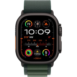 Ceas inteligent Apple Watch Ultra 2 GPS + Cellular 49mm Alpine Loop S (Black/Dark Green) Thumb