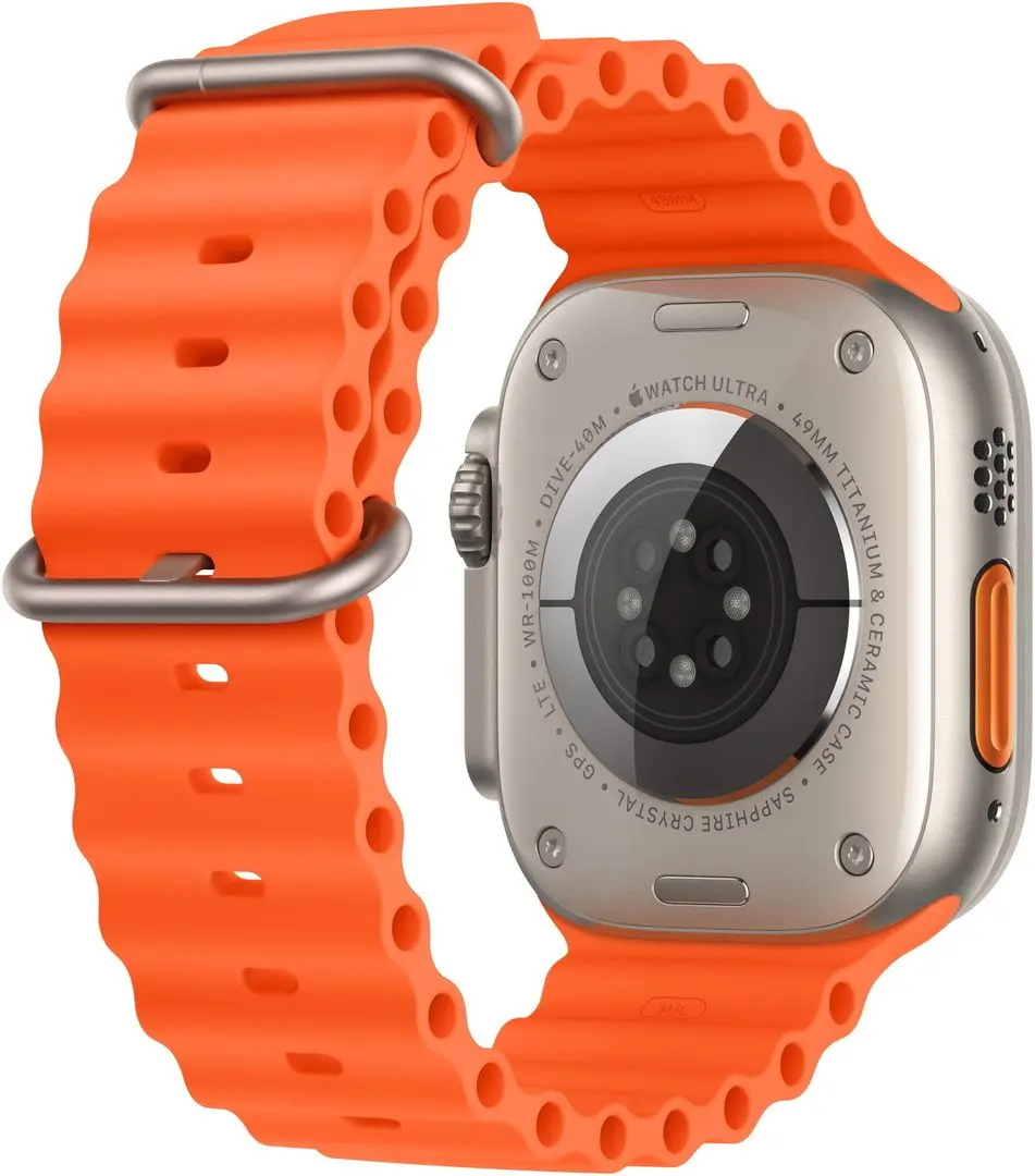 Ceas inteligent Apple Watch Ultra 2 GPS + Cellular 49mm Ocean Band (Orange)