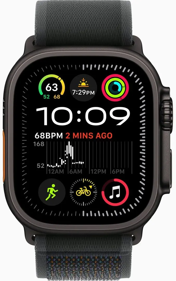Смарт-часы Apple Watch Ultra 2 GPS + Cellular 49mm Trail Loop M/L (Black Titanium)