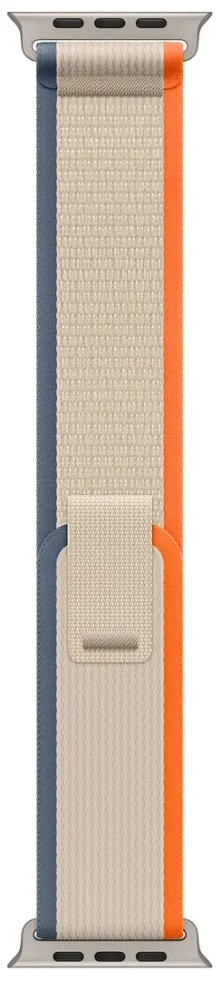 Ceas inteligent Apple Watch Ultra 2 GPS + Cellular 49mm Trail Loop M/L (Titanium/Beige/Orange)