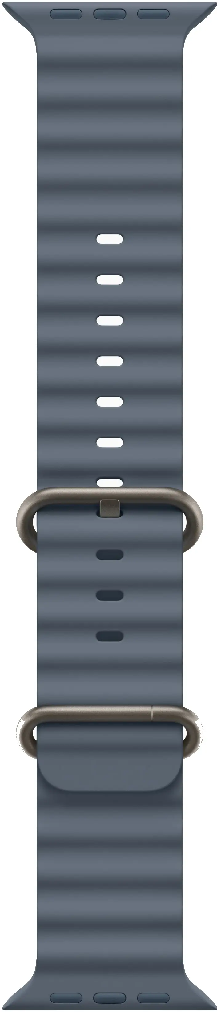 Ceas inteligent Apple Watch Ultra 3 GPS + Cellular 49mm Ocean Band (Natural/Anchor Blue)