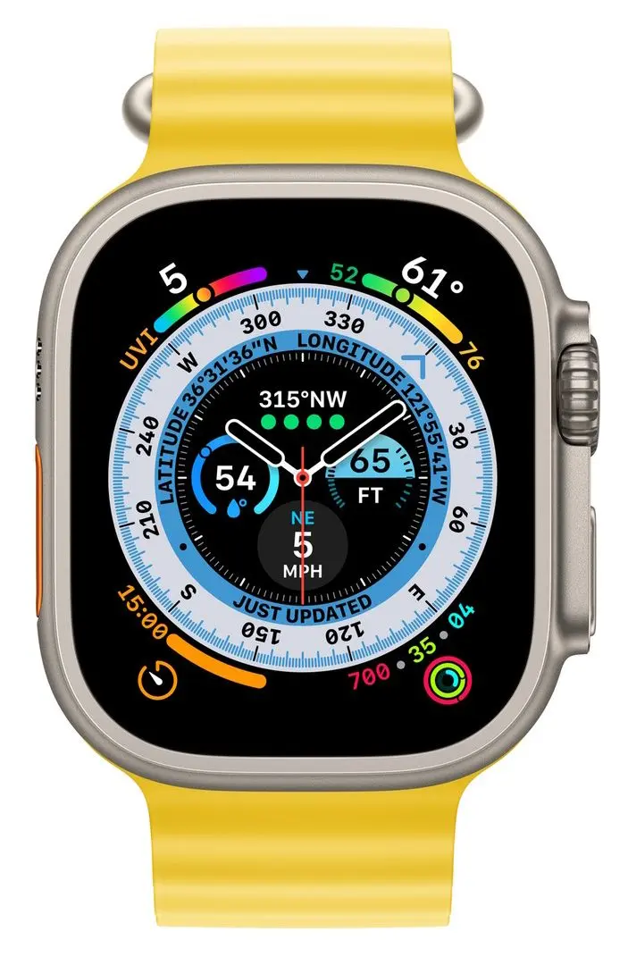 Смарт-часы Apple Watch Ultra GPS 49mm Ocean Band (Yellow)