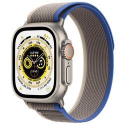 Ceas inteligent Apple Watch Ultra GPS + Cellular 49mm Trail Loop S/M (Grey/Blue)