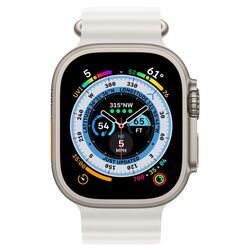 Ceas inteligent Apple Watch Ultra GPS + LTE 49mm Ocean Band (Titanium/White) Thumb