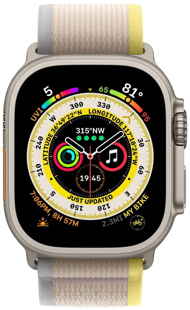 Смарт-часы Apple Watch Ultra GPS + LTE 49mm Trail Loop (Yellow/Beige)
