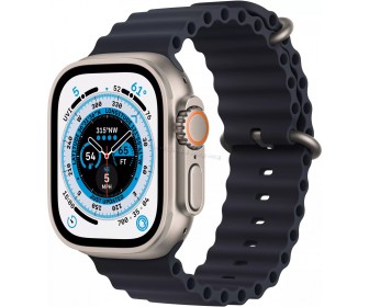 Ceas inteligent Apple Watch Ultra GPS + Cellular 49mm (Midnight Ocean)