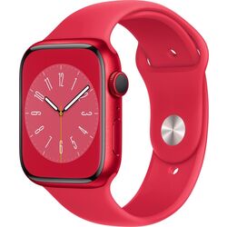 Ceas inteligent Apple Watch Series 8 GPS, 45mm (Red Aluminium)