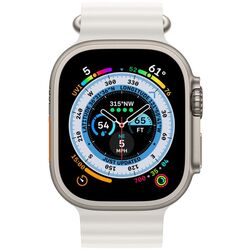 Ceas inteligent Apple Watch Ultra GPS + Cellular 49mm Ocean Band (White/Grey) Thumb