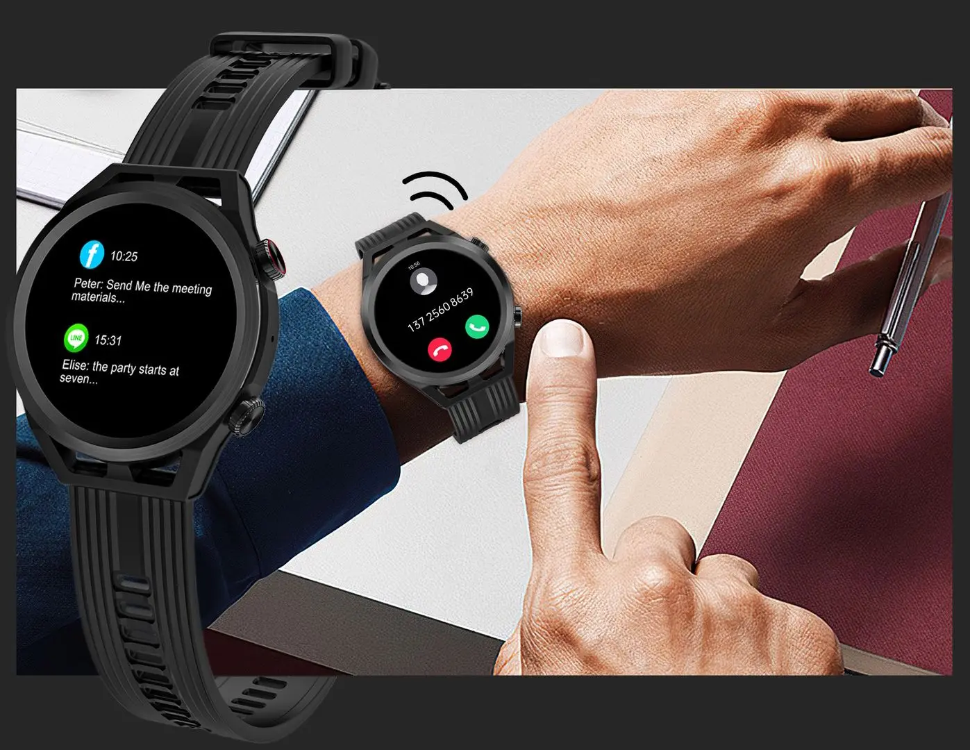 Смарт-часы Blackview R8 Pro (Black)