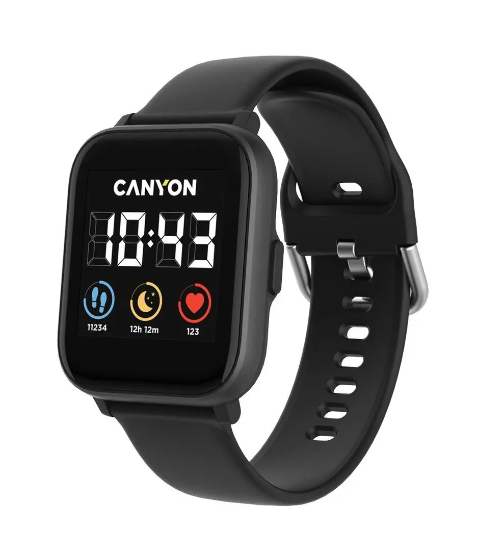 Ceas inteligent Canyon Salt SW-78 (Black)