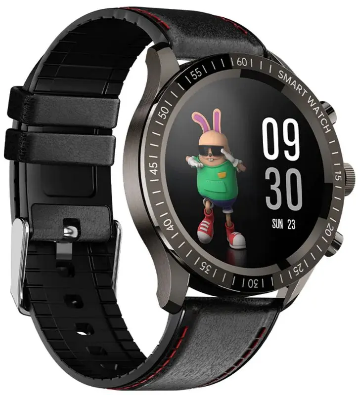Смарт-часы Colmi SKY 5 Plus (Leather Strap/Black) - 3