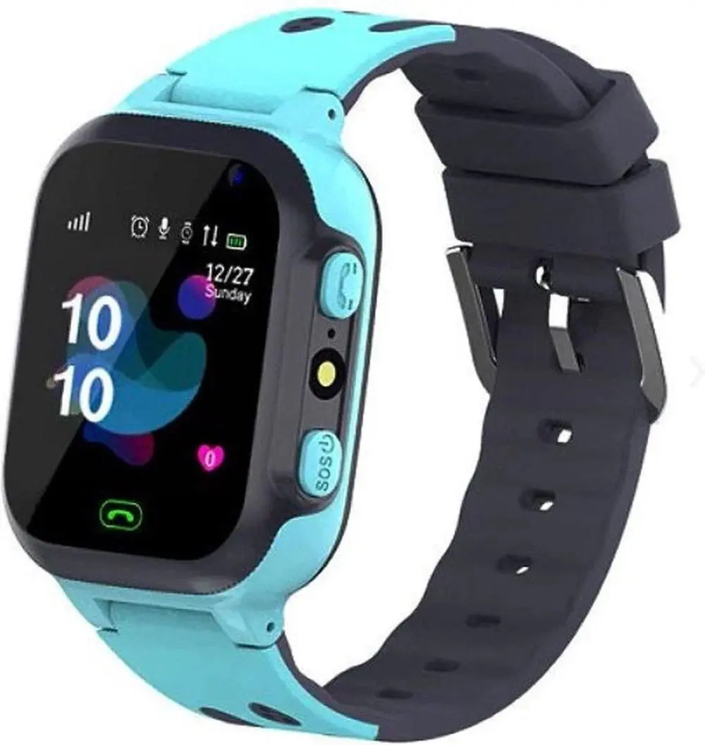 Ceas inteligent pentru copii Denmen Kids (Blue/Black)