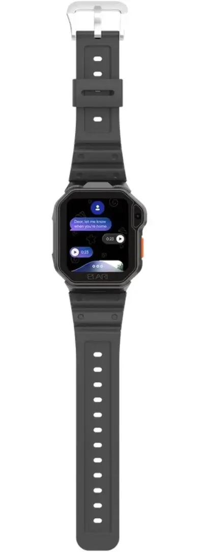 Смарт-часы детские Elari KidPhone Techno 4G (Black)