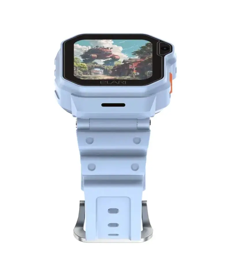 Смарт-часы детские Elari KidPhone Techno 4G (Blue)