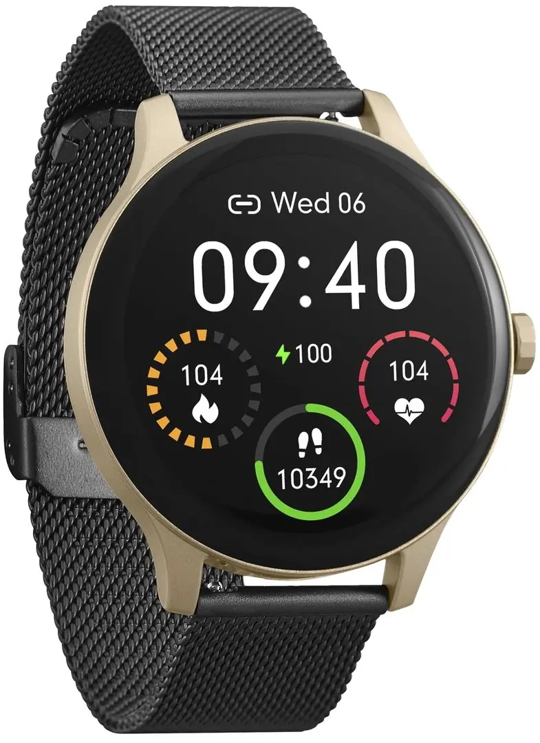 Смарт-часы Garett Electronics Classy (Golden/Black)