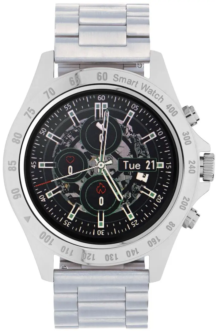 Ceas inteligent Garett Electronics Men Style (Silver)