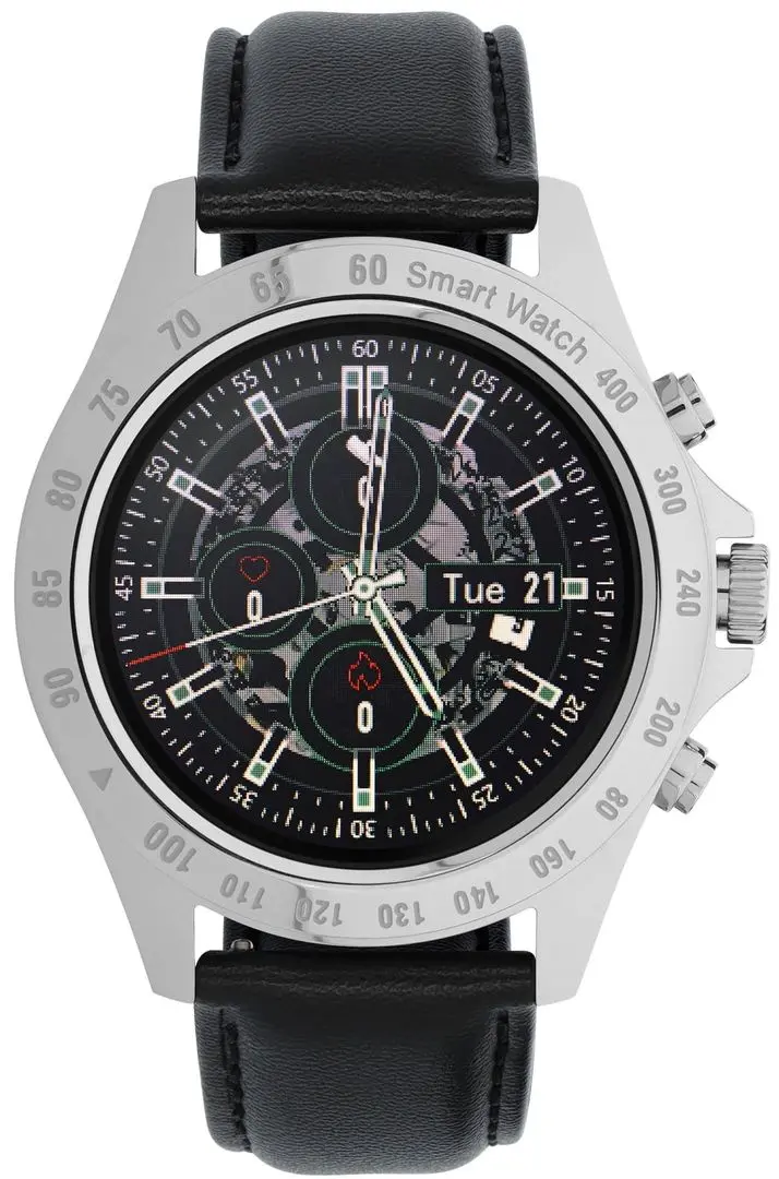 Смарт-часы Garett Electronics Men Style (Silver/Black) - 3