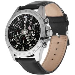 Ceas inteligent Garett Electronics Men Style (Silver/Black)