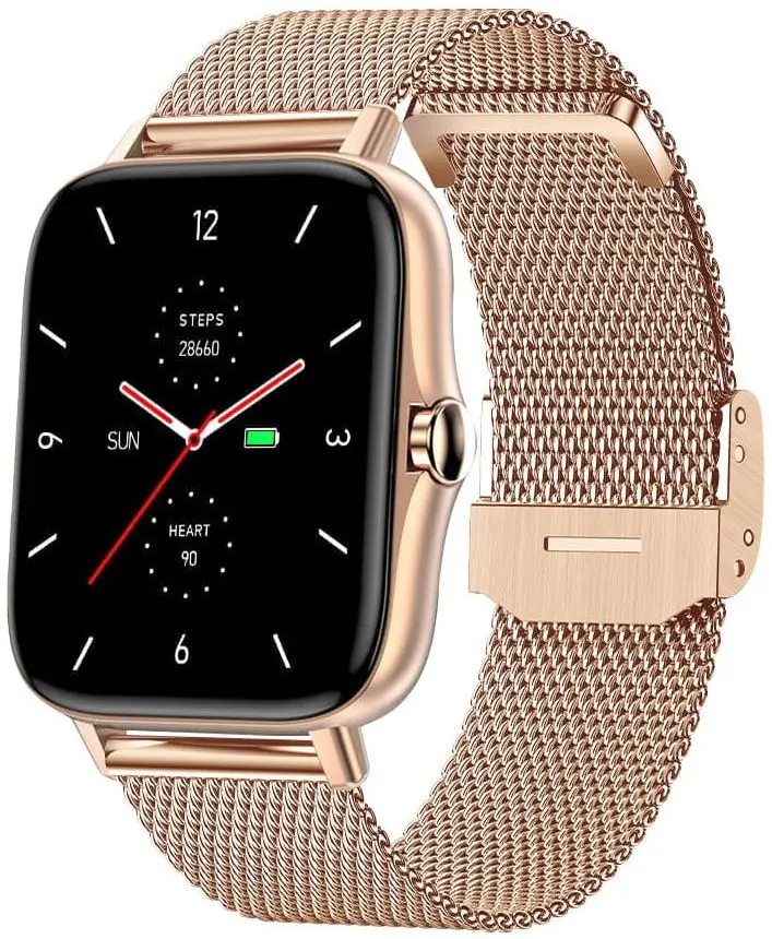 Ceas inteligent Garett Electronics Sport Activity GT (Gold Steel)