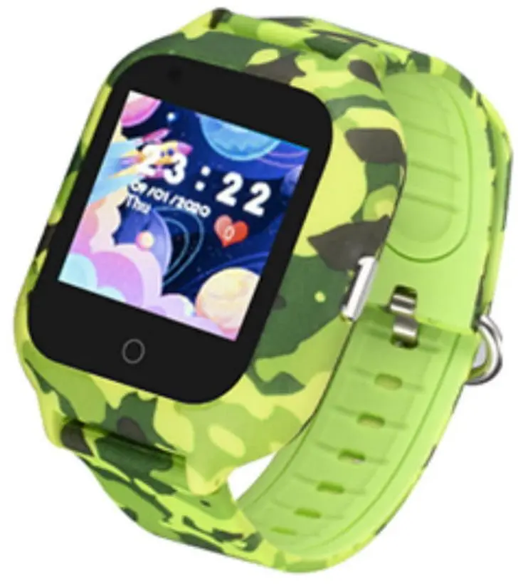Ceas inteligent pentru copii Garett Kids Moro 4G (Green)