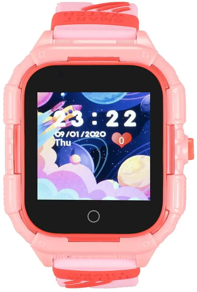 Ceas inteligent pentru copii Garett Kids Protect 4G (Pink)