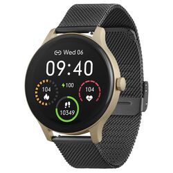 Ceas inteligent Garett Classy (Gold/Black) Thumb