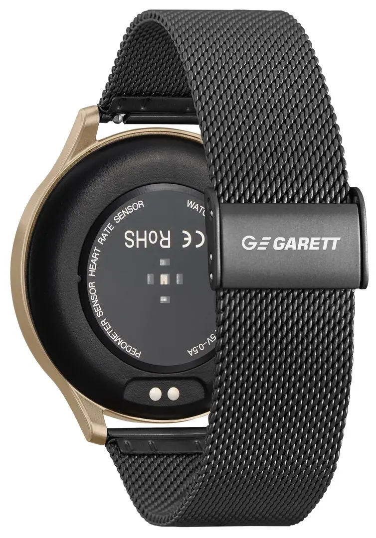 Ceas inteligent Garett Classy (Gold/Black)