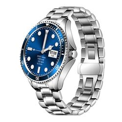 Ceas inteligent Garett Men 4S (Silver/Blue) Thumb