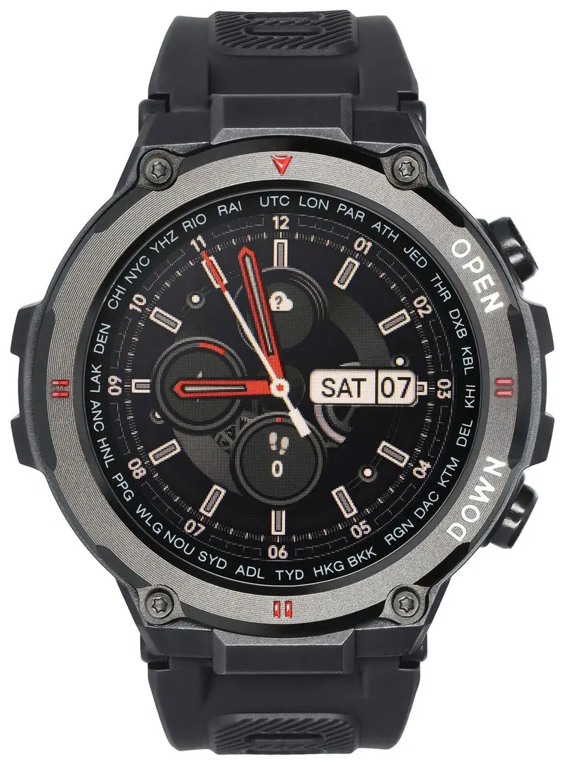 Ceas inteligent Garett Sport Tactic (Black)