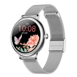 Ceas inteligent Garett Women Emma (Steel Silver)