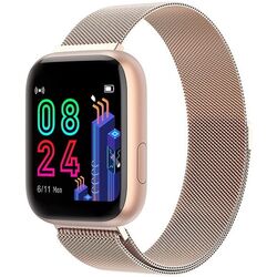 Ceas inteligent Garett Women Eva Steel (Gold)