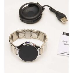 Смарт-часы Garett Women Karen (Silver Steel) Thumb