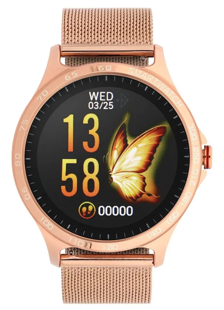 Смарт-часы Garett Women Maya (Steel Gold)