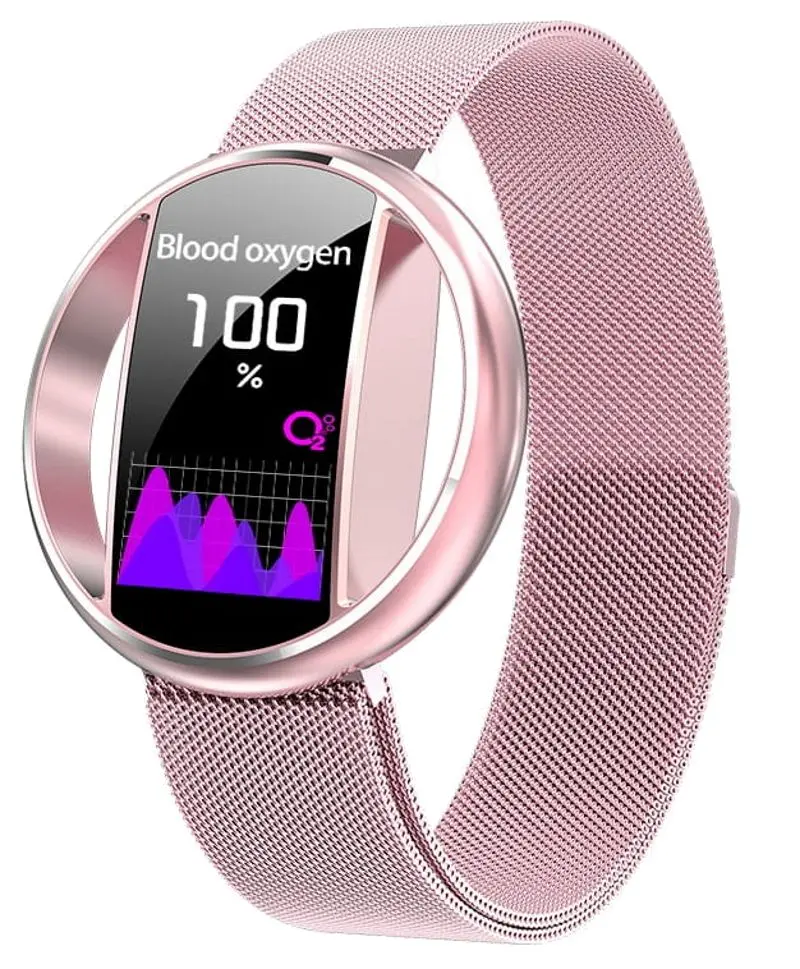 Ceas inteligent Garett Women Nicole Steel (Pink)