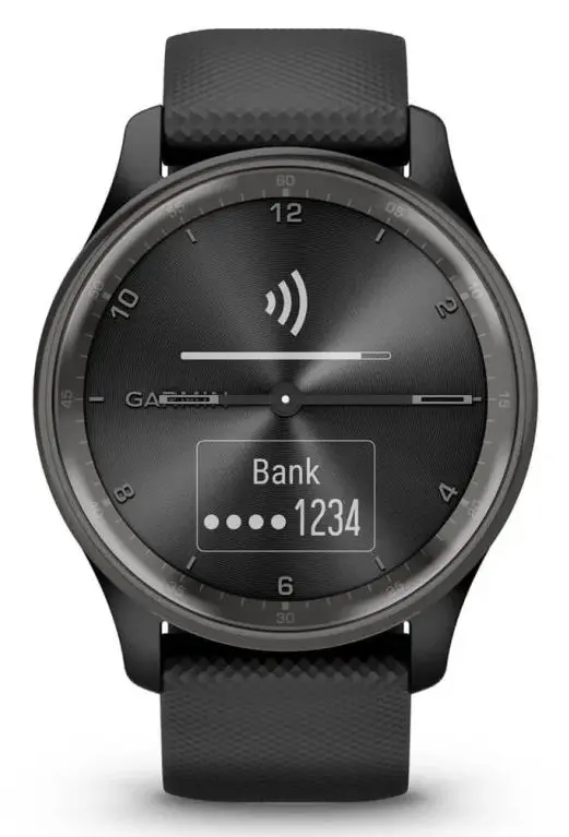 Ceas inteligent Garmin Vivomove Trend (Slate/Black)