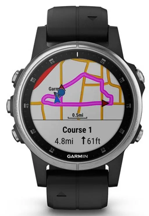 Ceas inteligent Garmin Approach S60 GPS Golf Black (010-01702-00) - 2