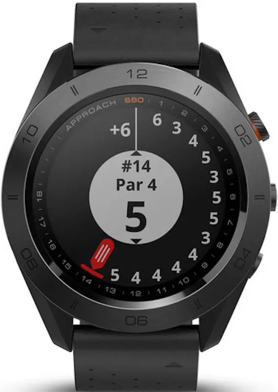 Ceas inteligent Garmin Approach S60 Premium Black (010-01702-02)