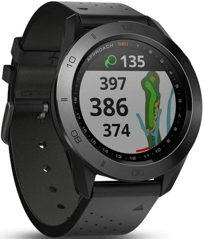 Ceas inteligent Garmin Approach S60 Premium Black (010-01702-02)