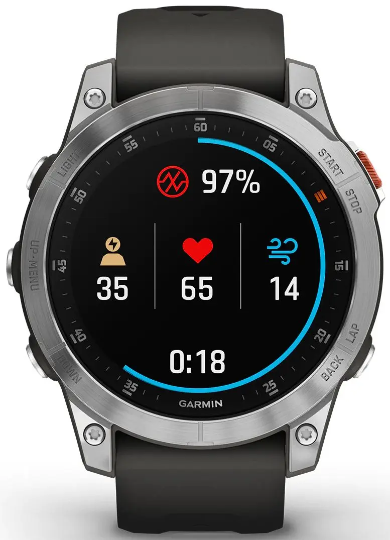 Ceas inteligent Garmin Epix Gen 2 (Slate Steel)