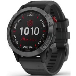 Смарт-часы Garmin Fenix 6 Pro Solar (Black/Slate Gray) Thumb