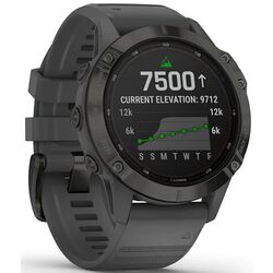 Смарт-часы Garmin Fenix 6 Pro Solar (Black/Slate Grey) Thumb