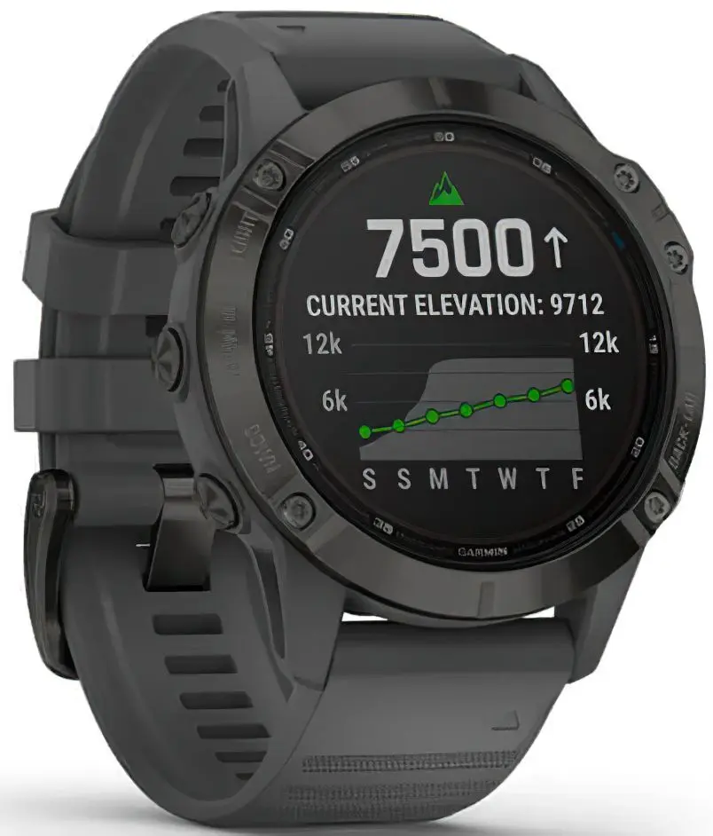 Смарт-часы Garmin Fenix 6 Pro Solar (Black/Slate Grey)