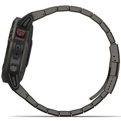 Ceas inteligent Garmin Fenix 6 Pro Solar Titanium DLC Band (Titanium Carbon Grey) Thumb