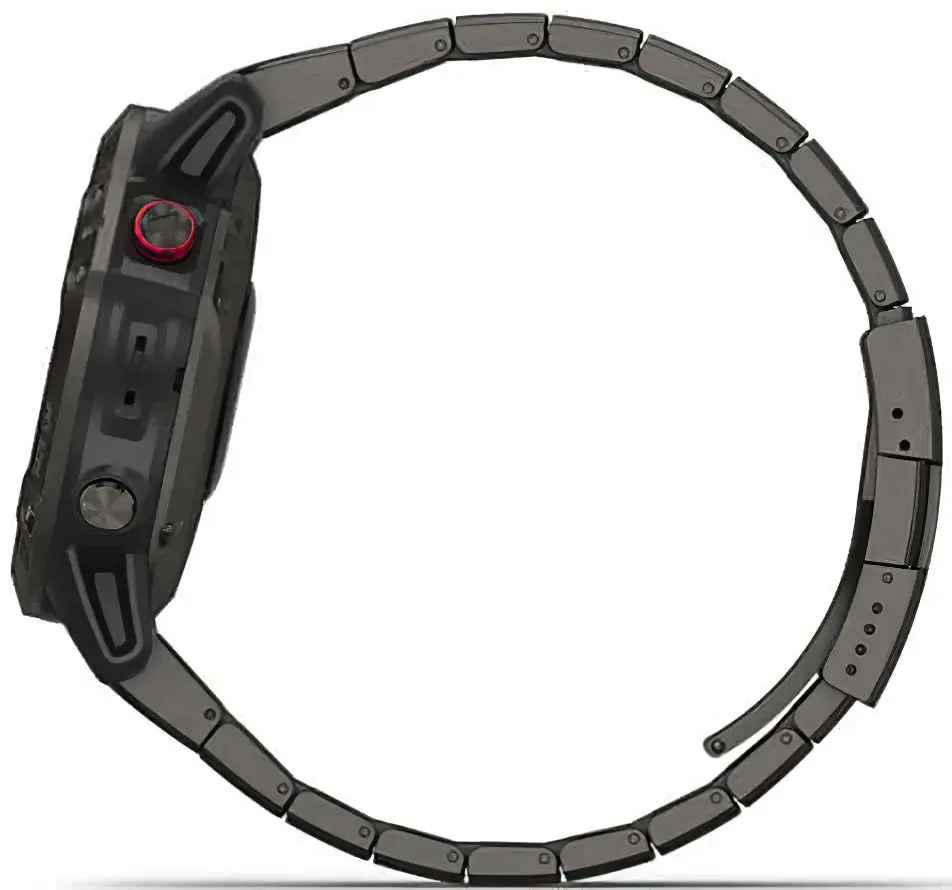 Ceas inteligent Garmin Fenix 6 Pro Solar Titanium DLC Band (Titanium Carbon Grey)