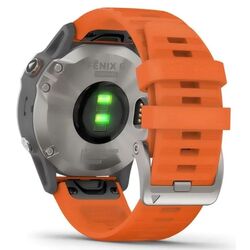 Ceas inteligent Garmin Fenix 6 Sapphire (Titan/Orange) Thumb