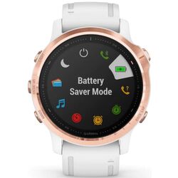 Ceas inteligent Garmin Fenix 6S Pro (Rose Gold/White)