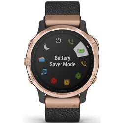 Смарт-часы Garmin Fenix 6S Sapphire with Black Nylon Band (Black) Thumb