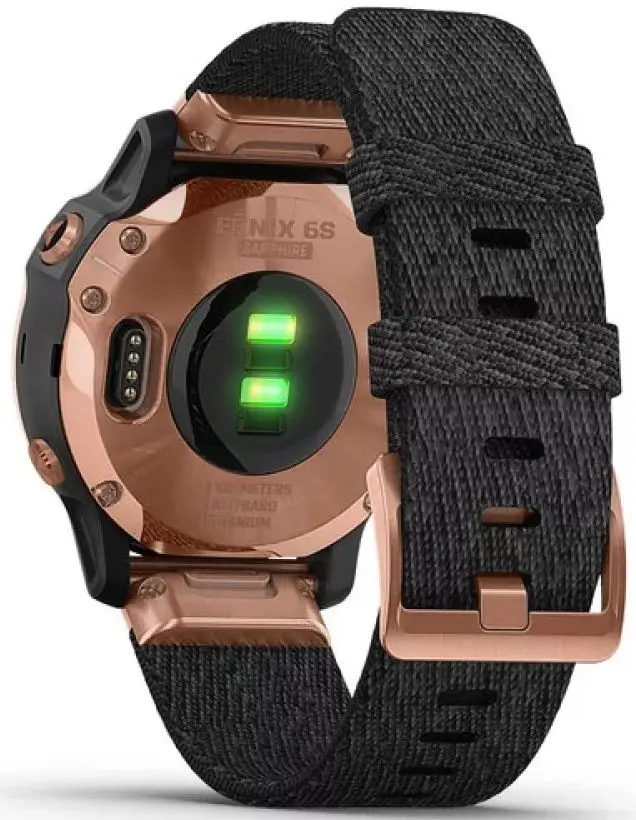 Смарт-часы Garmin Fenix 6S Sapphire with Black Nylon Band (Black)